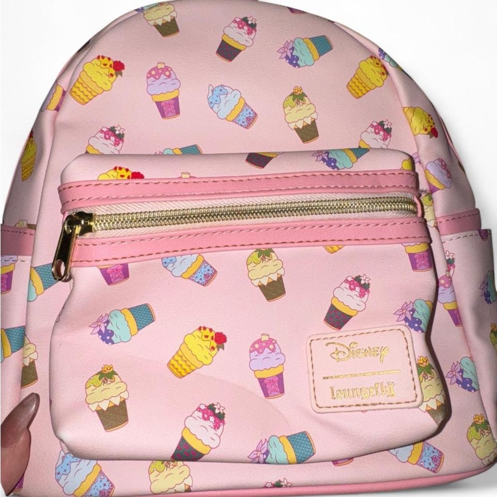 Loungefly Disney Pink Ice Cream Mini Backpack